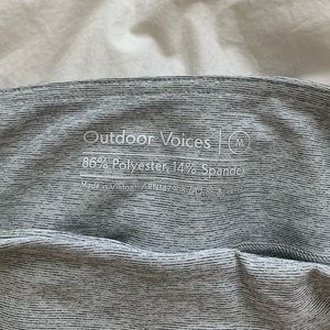 Outdoor Voices 3/4 Warmup Leggings